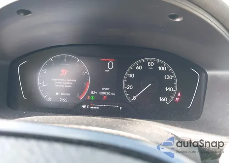 2024 Honda Civic Sport z USA, uszkodzony, nr VIN 2HGFE2F55RH538925